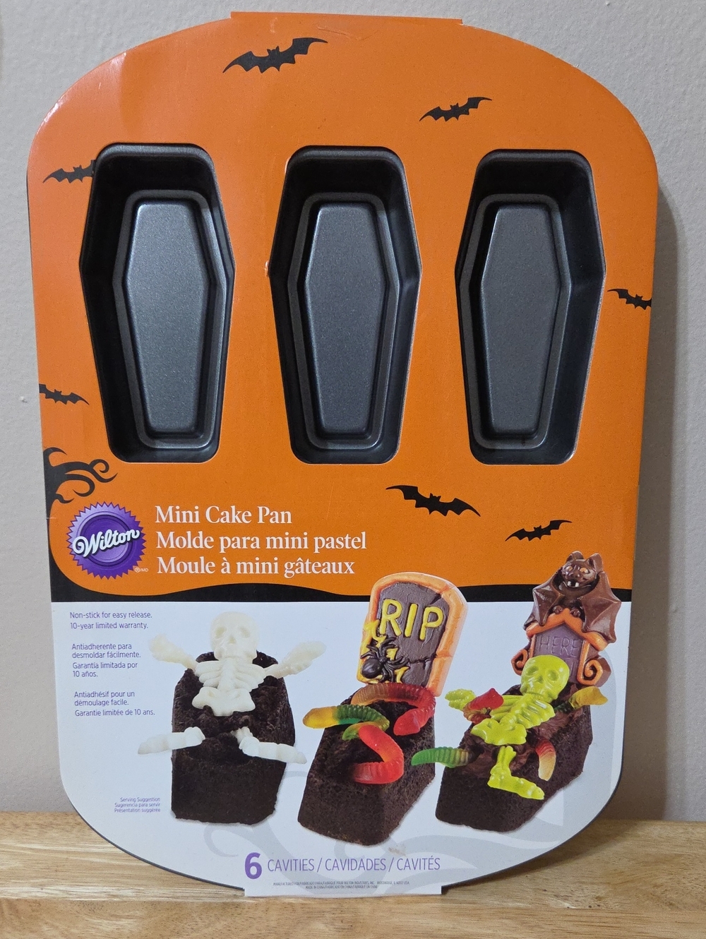 Wilton Halloween Mini Coffin Cake Pan